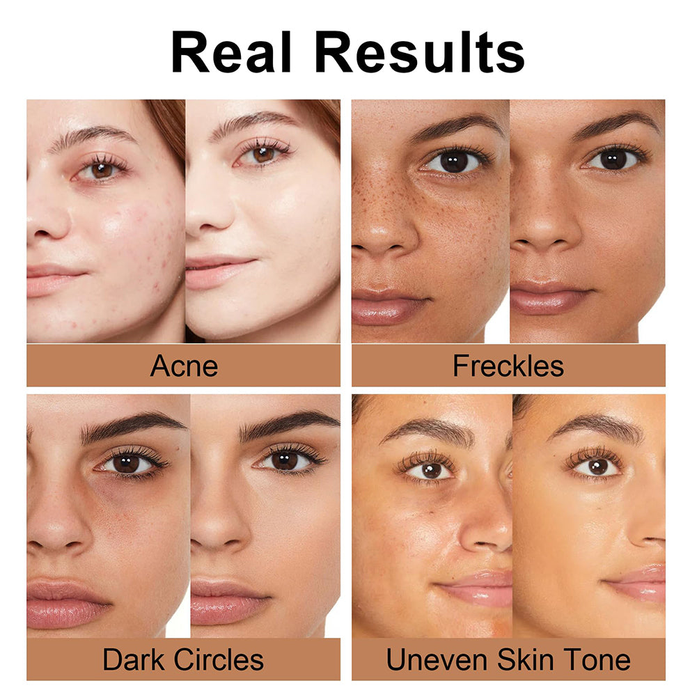 30g Nourish Concealer Face Makeup Base Red FV Hydrating Liquid Foundation Makeup, Oil-control Waterproof Natural Coverage