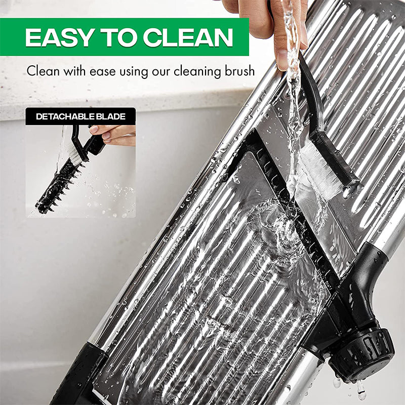 Adjustable Mandoline Slicer Stainless Steel Vegetable Slicer Chopper Cutter for Potato Tomato Onion Carrot